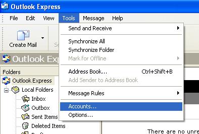 Outlook Express Setting